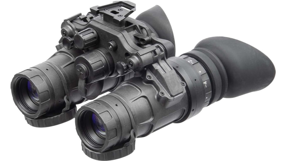 AGM Global Vision Ultralight Night Vision Goggle/Binocular 51 degree FOV with FOM 2200+ Gen 3 Auto-Gated, P45-White Phosphor IIT, Black, 12UN51294194111