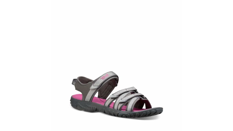 Ahnu K Tirra Sandal - Kids, Silver / Magenta, 3, 1019395C-SMGN-03