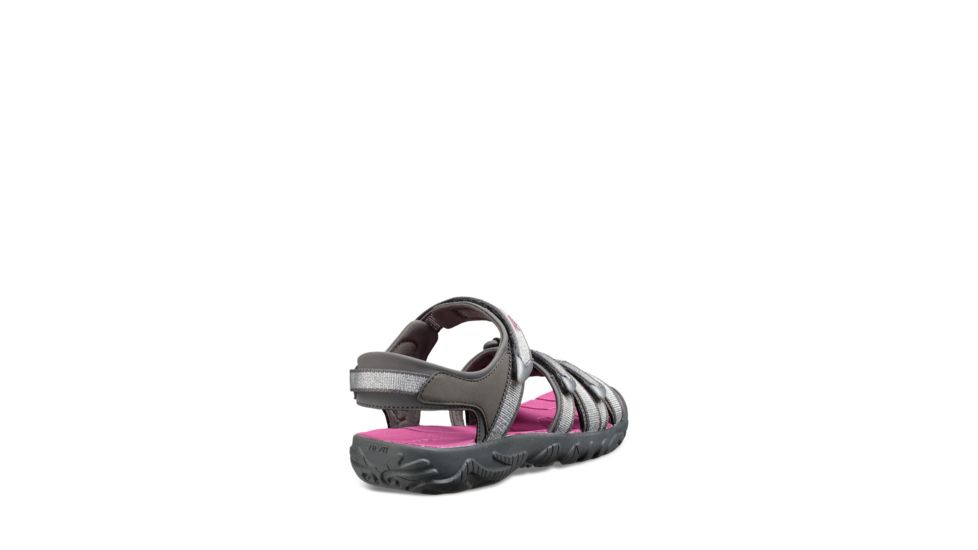 Ahnu K Tirra Sandal - Kids, Silver / Magenta, 3, 1019395C-SMGN-03
