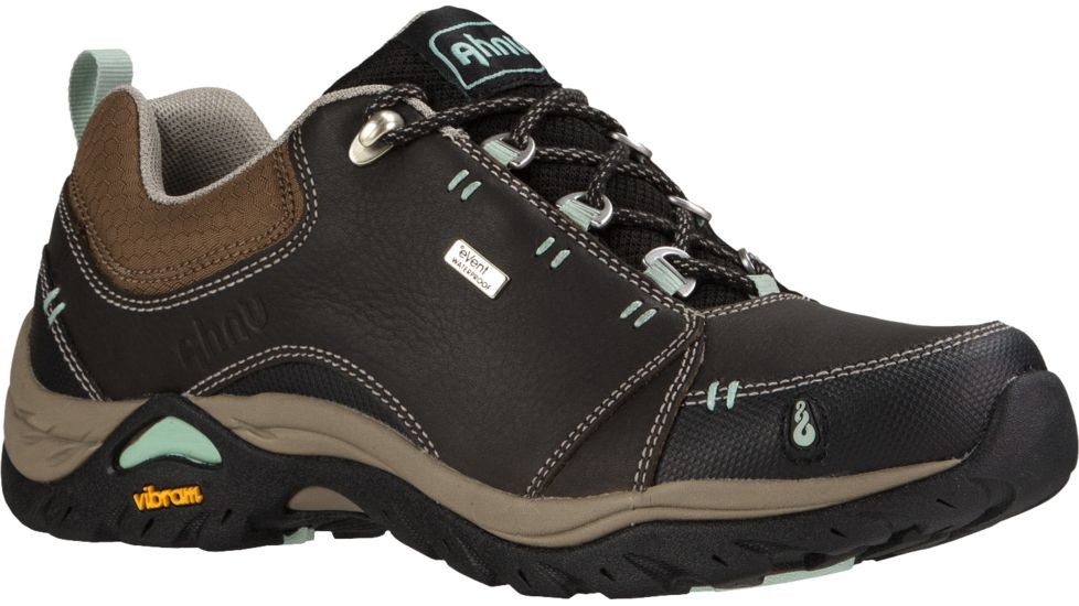 Ahnu Montara II Waterproof Full Grain Leather Hiking Shoe - Women's-Smokey Brown-Medium-6