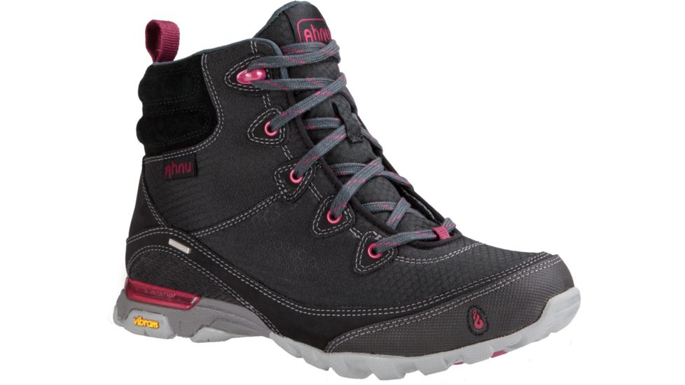 Ahnu Sugarpine Hiking Boot - Women's-Black Basic-Medium-8.5
