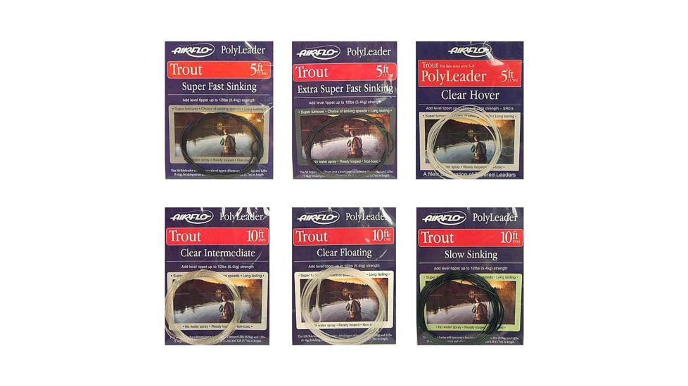 Airflo Trout Polyleader 10ft Fast Sink