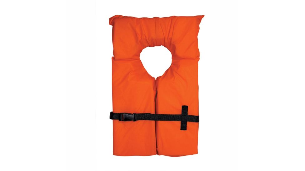 Airhead Adults Type II Keyhole Life Vest, Orange, 10000-15-a-ns
