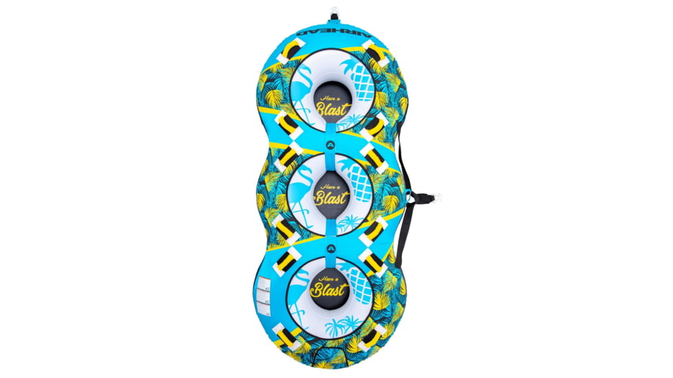 Airhead Blast Towable, 3 Rider, Blue / Yellow, AHBL-32