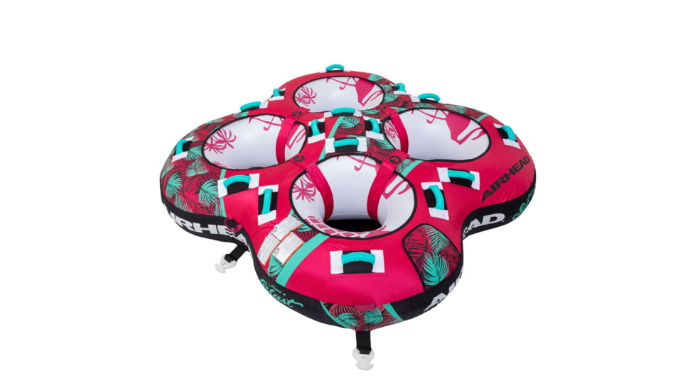 Airhead Blast Towable, 4 Rider, Maroon / Teal, AHBL-42