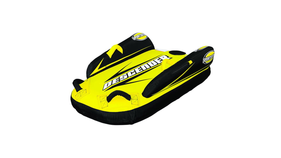 Airhead Sportsstuff Descender Sports Tube, 45In, Black/Yellow, 30-2000