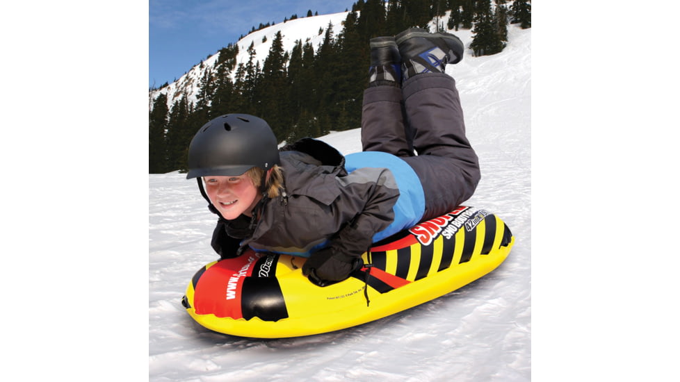 Airhead Sportsstuff Snopedo Snow Tube, 43In, Yellow/Black, 30-1102
