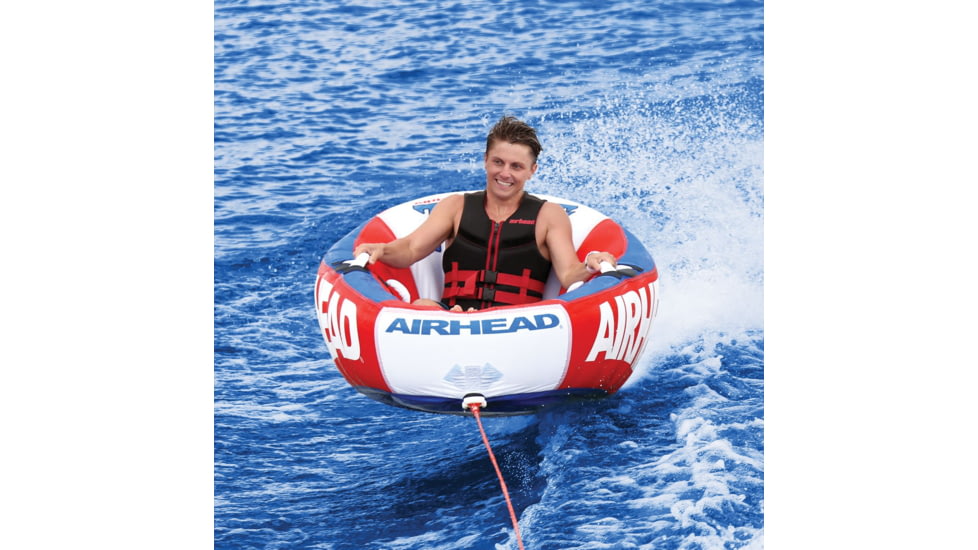 Airhead Throne Towable, 1 person, Red / Blue / Yellow, AHTN-1