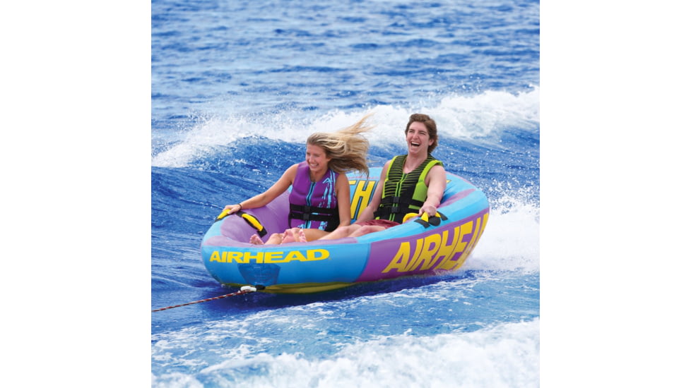 Airhead Throne Towable, 2 person, Blue / Purple, AHTN-2