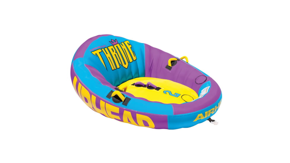 Airhead Throne Towable, 2 person, Blue / Purple, AHTN-2