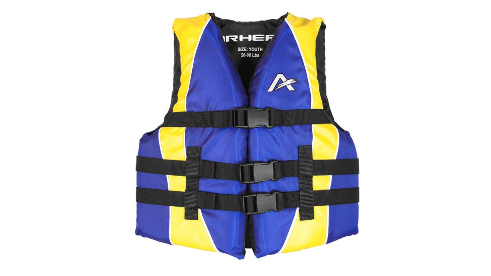 Airhead Youth Classic Family Life Vest, Blue, 10010-03-A-BLYW