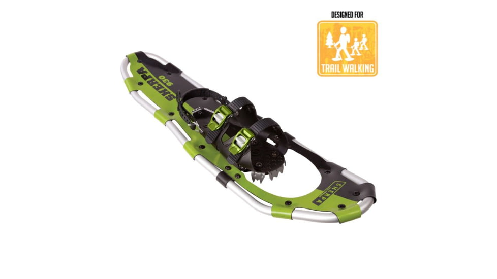 Airhead Yukon Charlies Sherpa Snowshoe Kit, 930, Silver/Green, 80-5017K