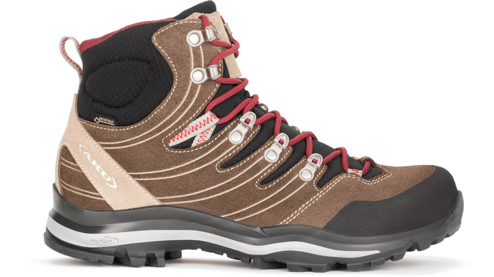 Aku Alterra GTX Trekking Boot - Womens, Beige / Bordeaux, 7, 403/3137