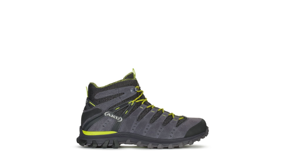 Aku Alterra Lite Mid GTX Hiking Shoes - Men's, Anthracite/Lime, 10 US, 71364310