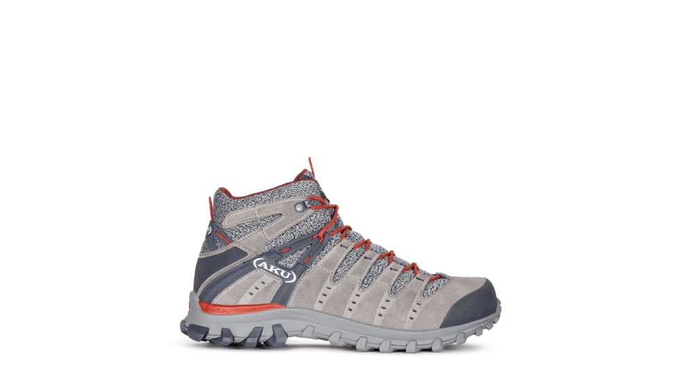 Aku Alterra Lite Mid GTX Hiking Shoes - Men's, Grey/Red, 9.5 US, 7131079.5