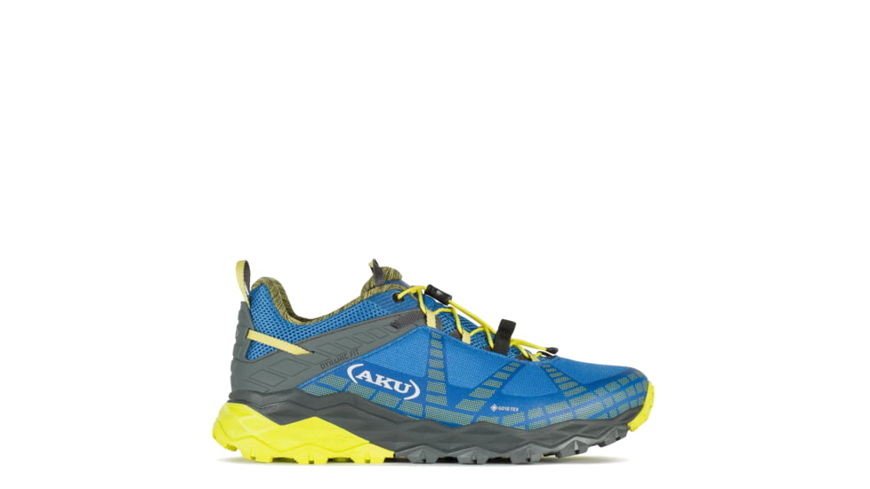 Aku FlyRock GTX Hiking Shoes - Men's, Blue/Lime, 11.5 US, 69857711.5