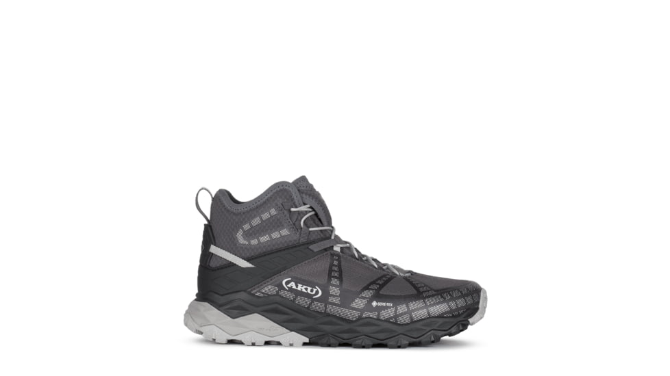 Aku FlyRock Mid GTX Hiking Shoes - Women's, Black Silver, 9.5 US, 6976329.5