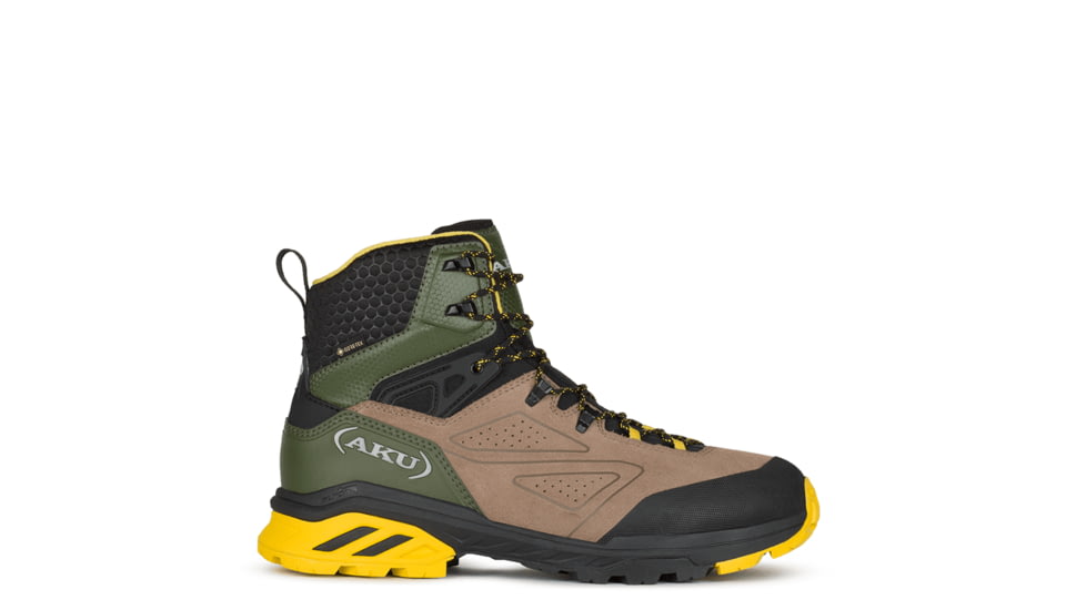 Aku Reactive GTX Hiking Boots - Men's, Beige/Green, 7.5 US, 6682207.5