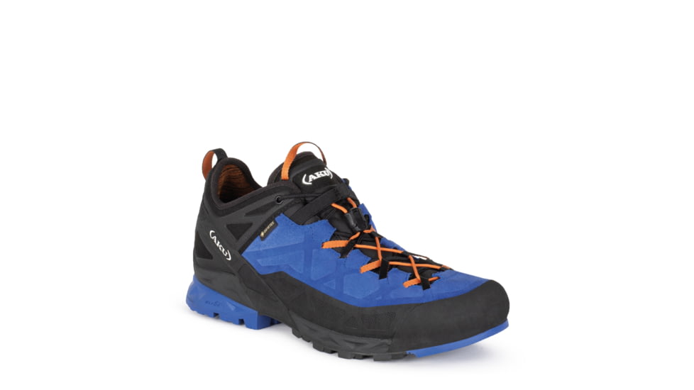 Aku Rock DFS GTX Approach Shoes - Men's, Blue/Orange, 7 US, 722637