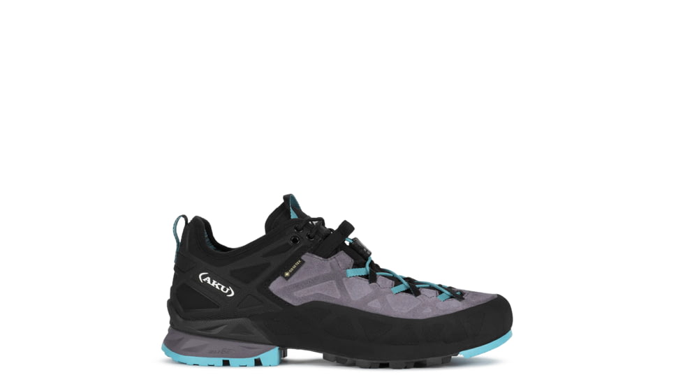 Aku Rock DFS GTX Approach Shoes - Women's, Light Grey/Turquoise, 7 US, 7232417