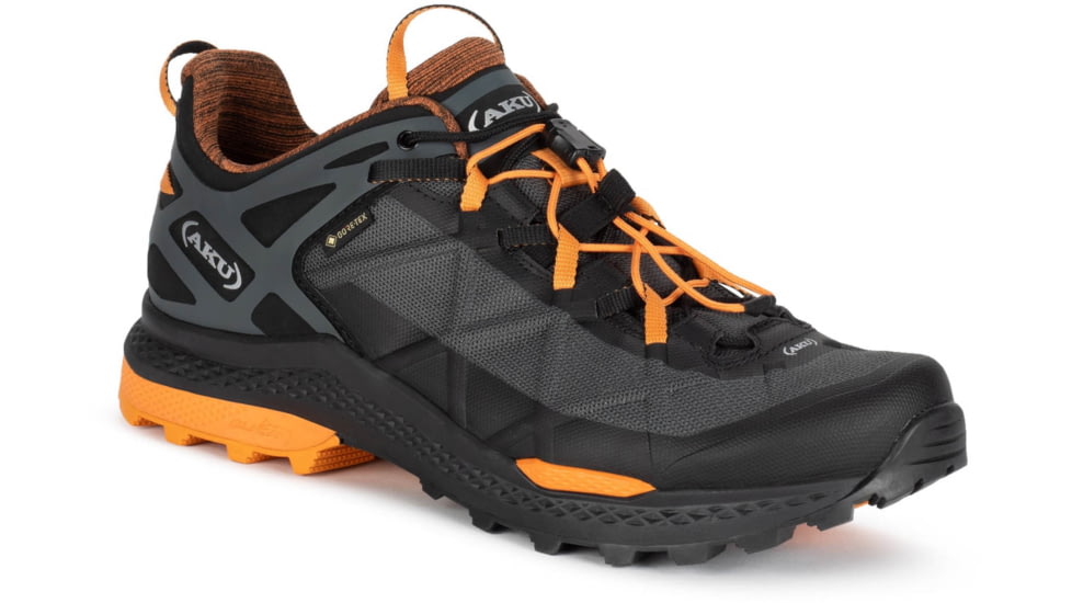 Aku Rocket DFS GTX Hiking Shoes - Mens, Black / Orange, 7.5, 726/1087.5