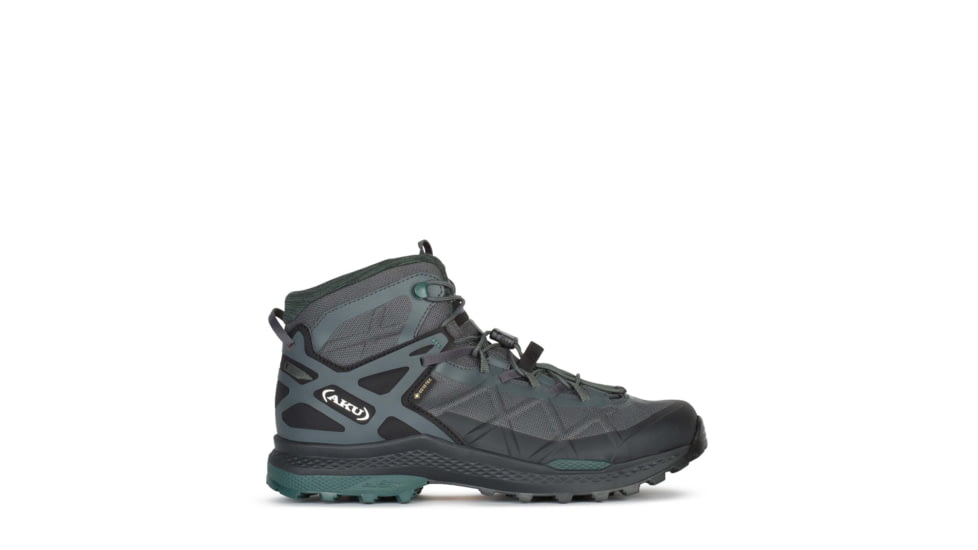 Aku Rocket Mid DFS GTX Hiking Boots - Mens, Grey/Green, 13 US, 71049613