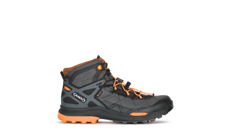 Aku Rocket Mid DFS GTX Hiking Boots - Men's, Black/Orange, 9.5 US, 7105539.5