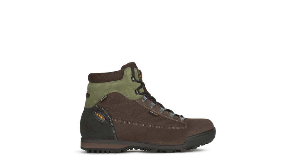 Aku Slope Original GTX Hiking Boots - Mens, Brown/Green, 12 US, 885.24412
