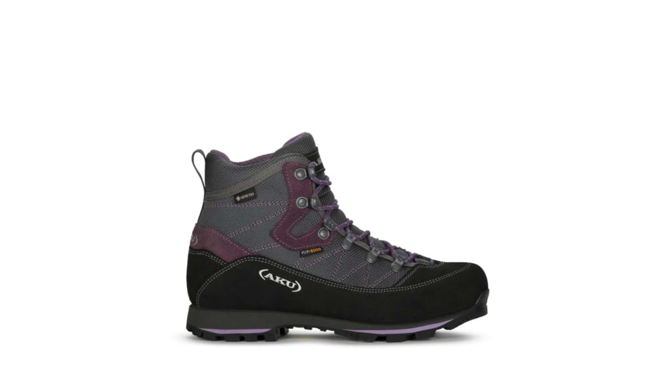 Aku Trekker Lite III Wide GTX Hiking Boots - Womens, Anthracite/Violet, 6.5 US, 978W266.5