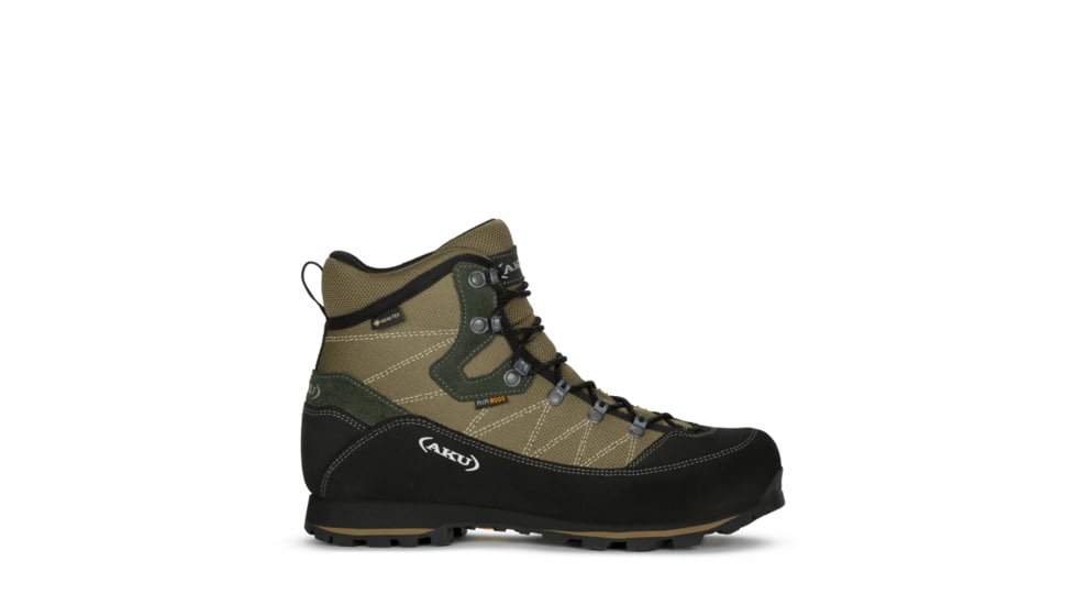 Aku Trekker Lite III Wide GTX Hiking Boots - Men's, Green/Beige, 9.5 US, 977W989.5