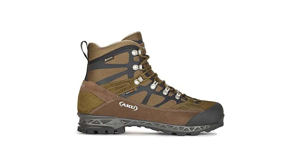 Aku Trekker Pro GTX Hiking Shoes - Mens, Green/Brown, 10.5 US, 8442010.5