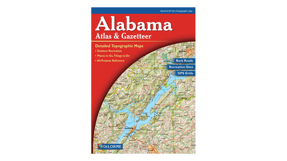 Alabama Atlas, Publisher - Delorme