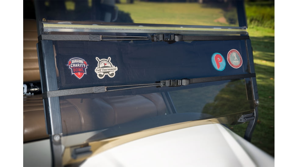 All-Pro Tactical Caddie Storage Assessory Kit Golf Cart Utility Panel, Black, APT-5022-BLACK