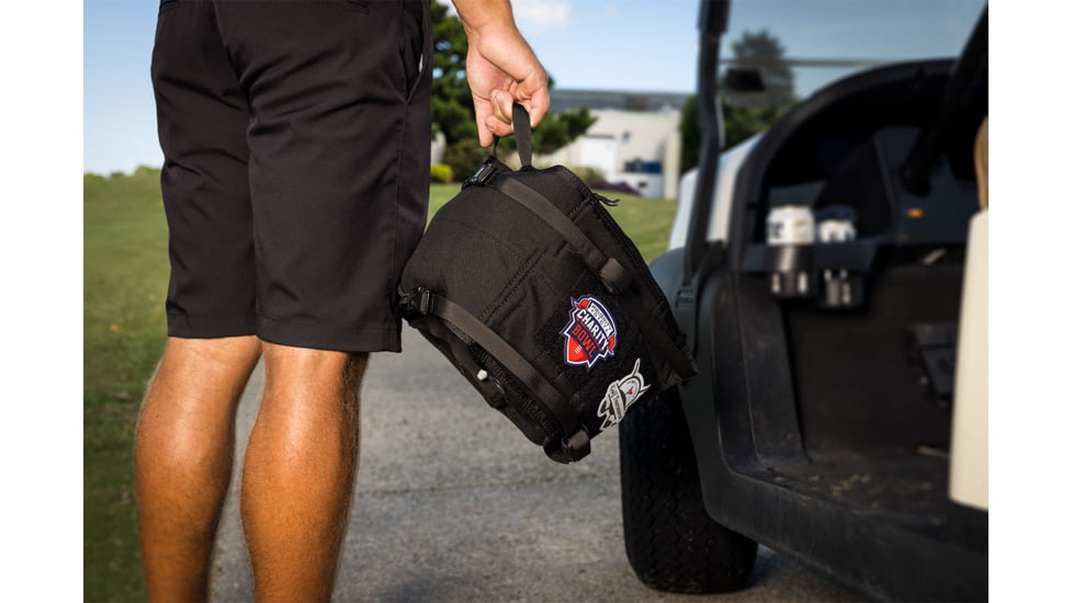 All-Pro Tactical Caddie Storage Assessory Kit Golf Cart Utility Panel, Black, APT-5022-BLACK