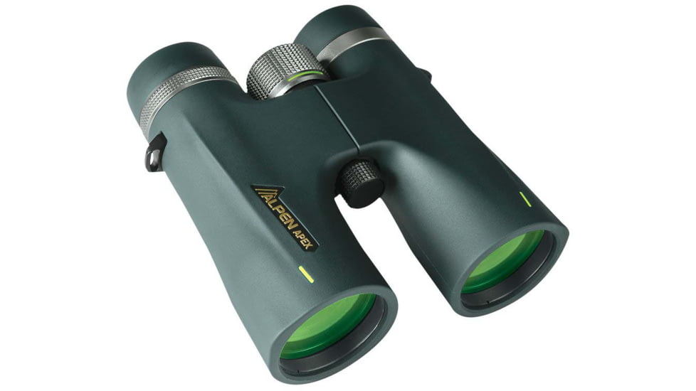 Alpen Alpen Apex 10x42 Binocular, BAK4, Multicoated, Dark Green, Medium Roof, 617