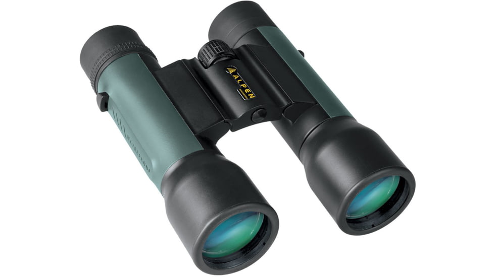 Alpen Magnaview 10x32 Binocular, BK7, Multicoated, Dark Green, Compact Roof, 836