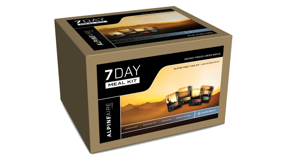 Katadyn Alpine Aire Foods 7 Day Meal Kit (14 Pouches) Gluten Free