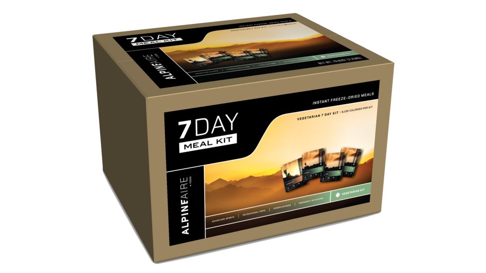 Katadyn Alpine Aire Foods 7 Day Meal Kit (14 Pouches) Vegetarian