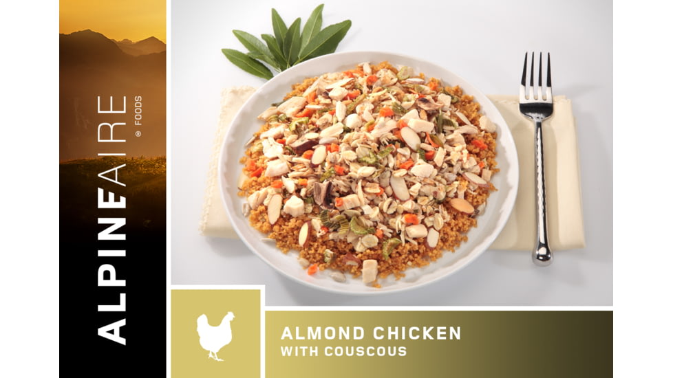 Katadyn Alpine Aire Foods Almond Chicken with Cous Cous - 2 Servings