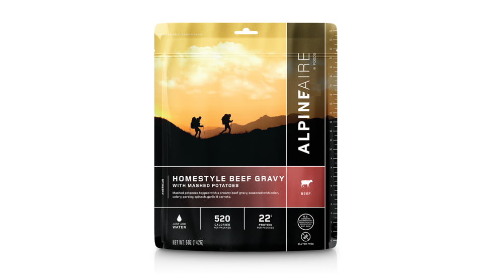 Katadyn Alpine Aire Foods Homestyle Beef Gravy with Mashed Potatoes - 2 Servings