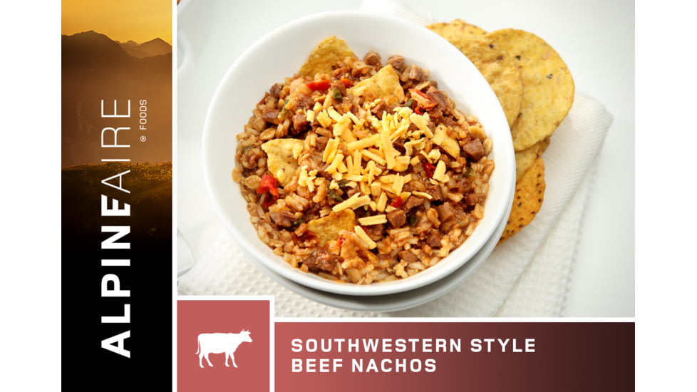 Katadyn Alpine Aire Foods Southwestern Style Beef Nachos - 2 Servings
