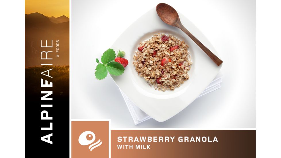 Katadyn Alpine Aire Foods Strwberry Granola W/milk 60118