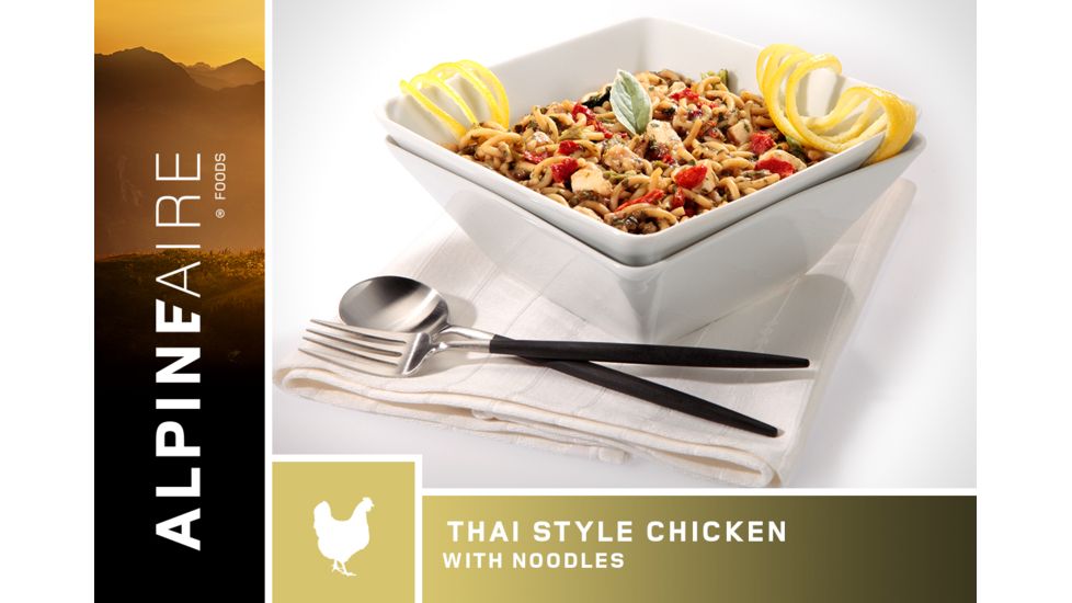 Katadyn Alpine Aire Foods Thai Style Chicken with Noodles - 2 Servings
