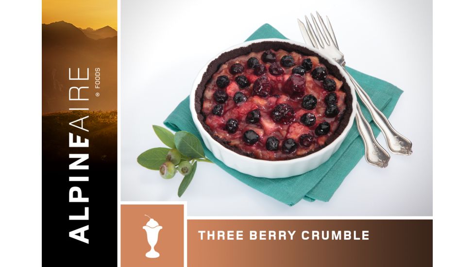Katadyn Alpine Aire Foods Three Berry Crumble - 2 Servings