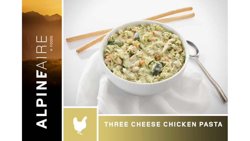 Katadyn Alpine Aire Foods Three Cheese Chicken Pasta - 2 Servings