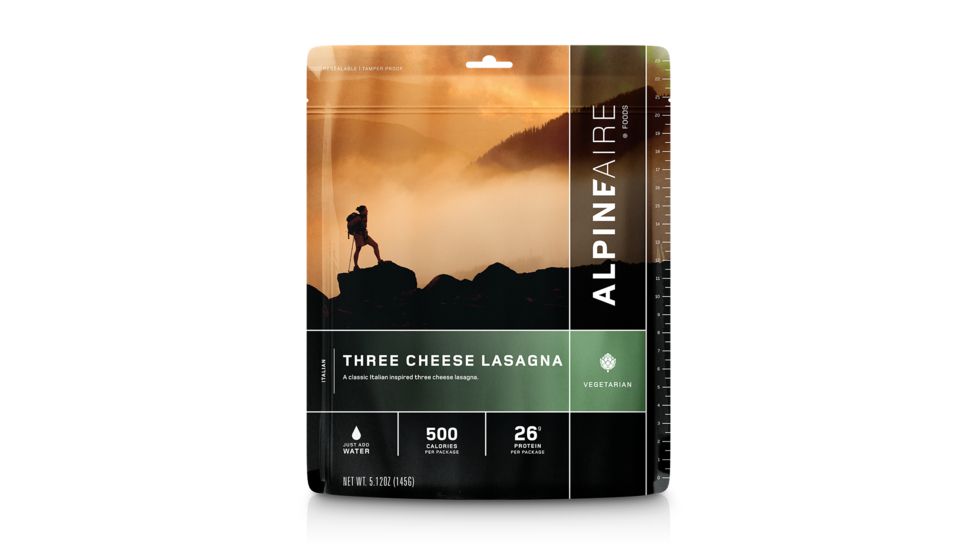 Katadyn Alpine Aire Foods Three Cheese Lasagna- 2 Servings