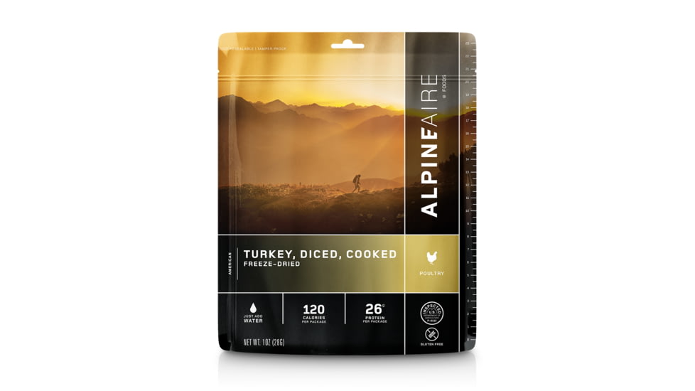 Katadyn Alpine Aire Foods Turkey, Diced, Cooked - 2 Servings