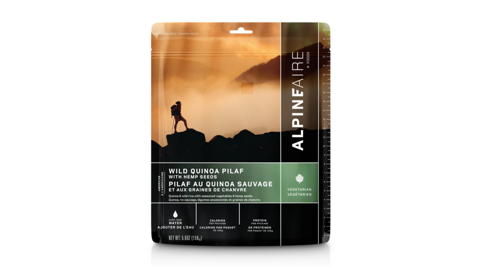 Katadyn Alpine Aire Foods Wild Quinoa Pilaf with Hemp Crispies - 2 Servings