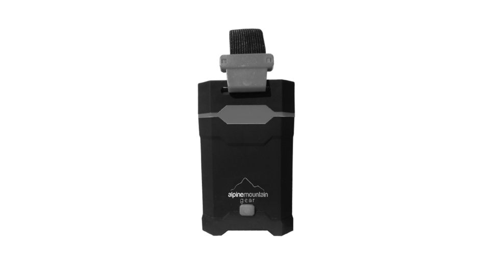 Alpine Mountain Gear Collapsible Lantern, 100 Lumen, Black 4011075