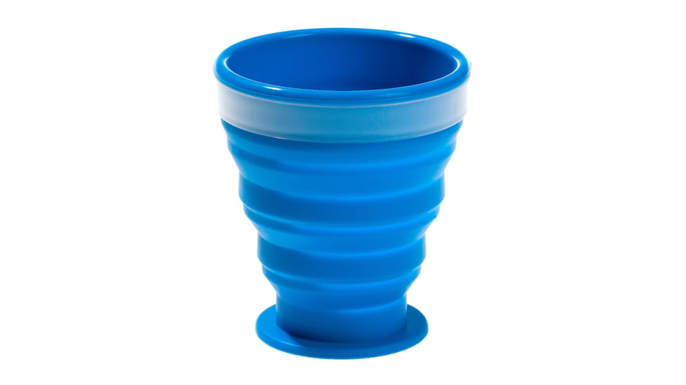 Alpine Mountain Gear Collapsible Silicone Cup, Blue, AMGCSC